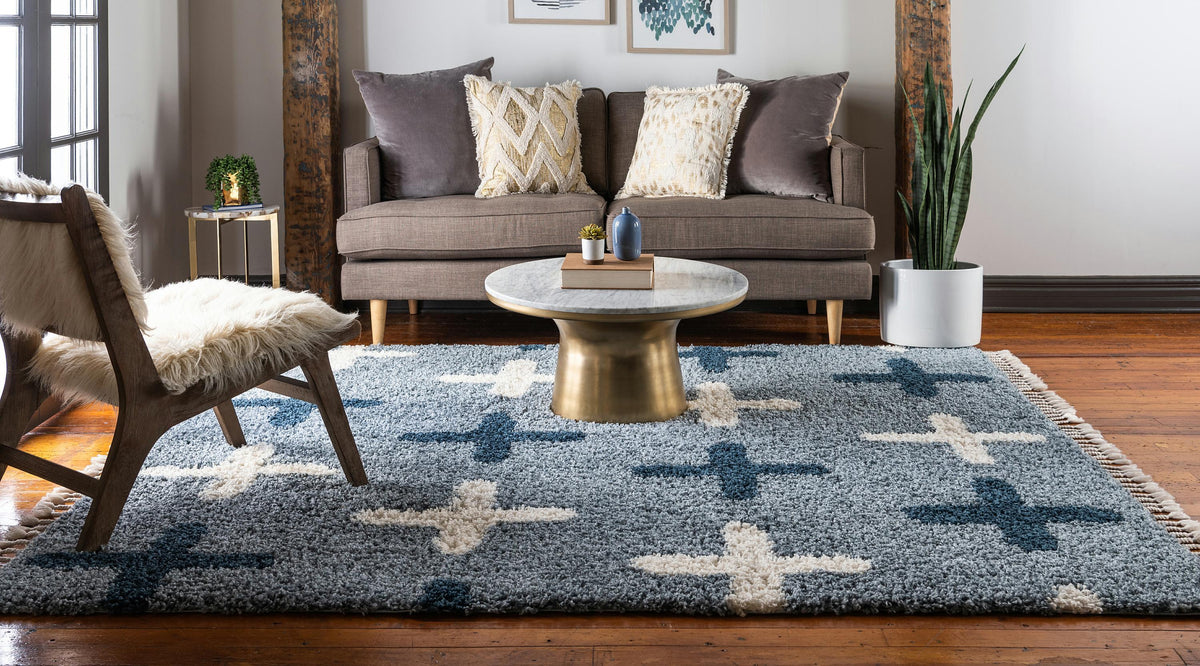 Bayeux – Nordic Two-Tone Shag Rug