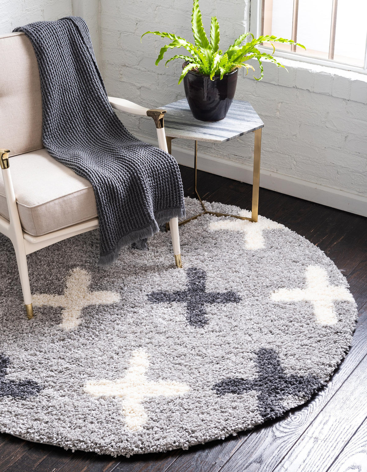 Bayeux – Nordic Two-Tone Shag Rug