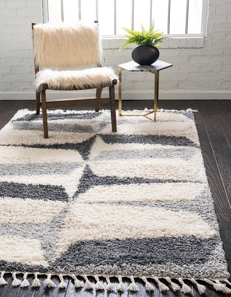 Vosges – Modern Two-Tone Shag Area Rug