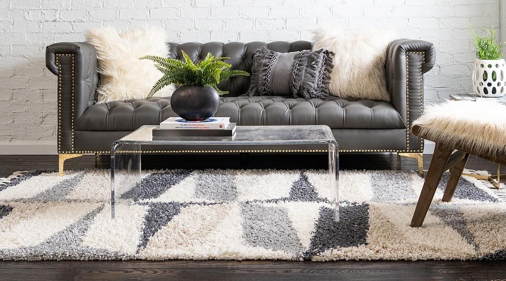 Vosges – Modern Two-Tone Shag Area Rug
