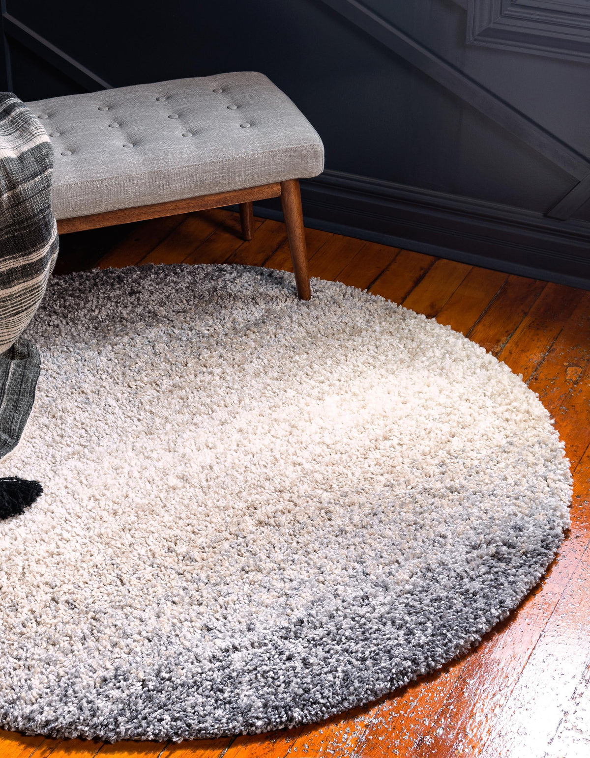 Delphine – Ombre Gradient Shag Rug