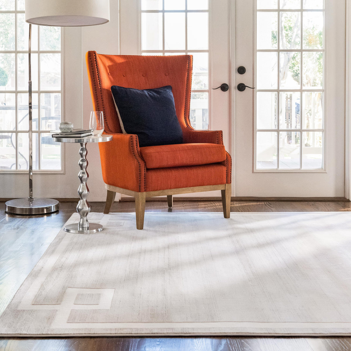 Reims – Bordered European-Style Area Rug