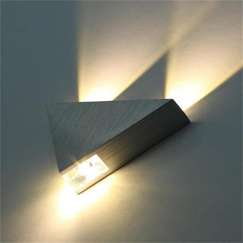 Holt – Triangular Crystal LED Wall Light