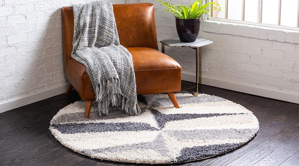 Vosges – Modern Two-Tone Shag Area Rug