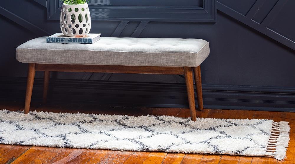 Arles – Patterned Plush Shag Area Rug
