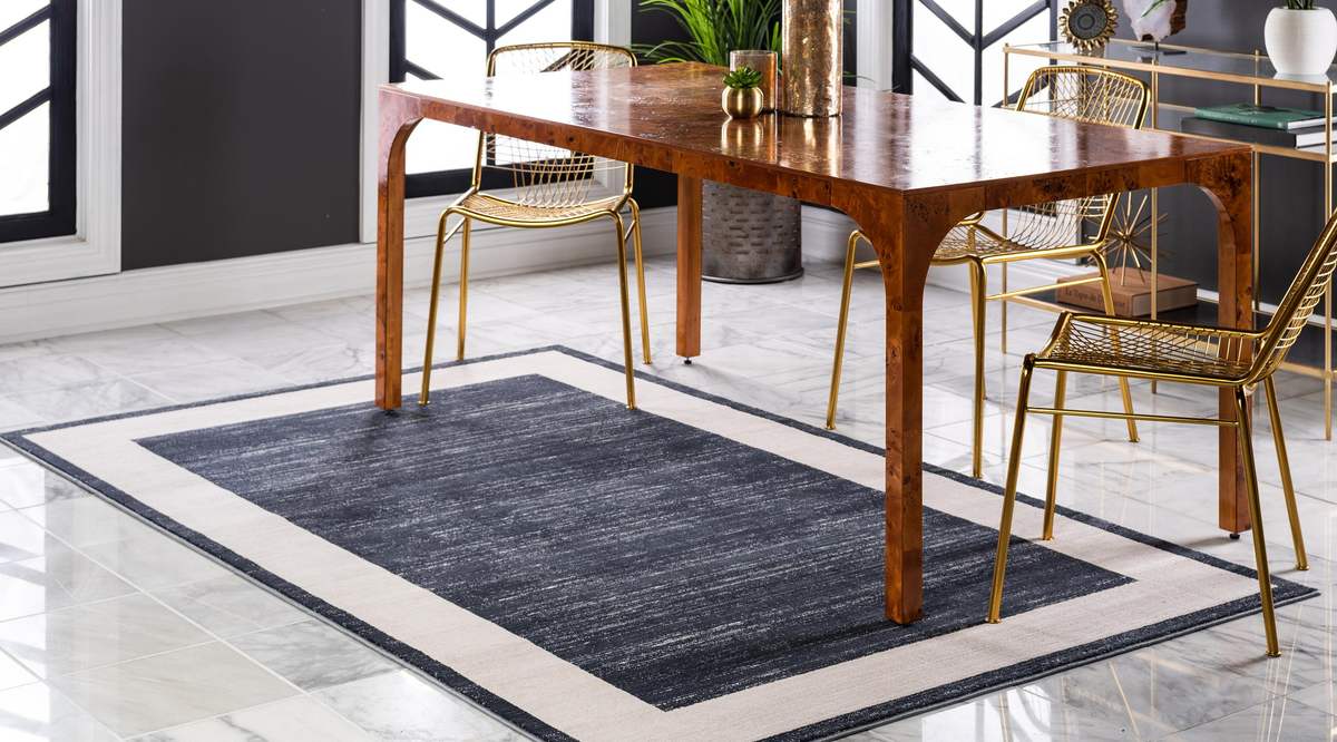 Blois – Simple Border Modern Area Rug