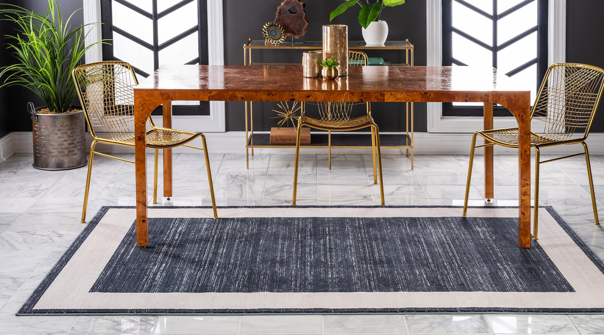 Blois – Simple Border Modern Area Rug