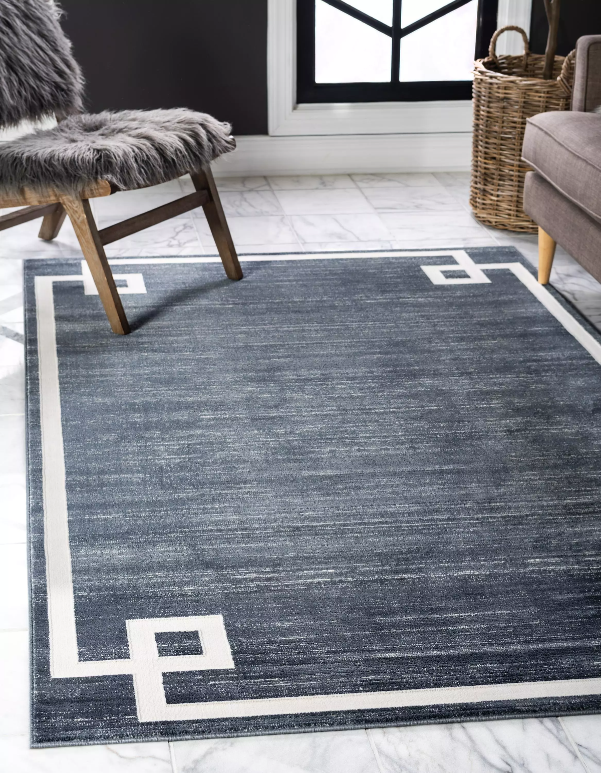 Reims – Bordered European-Style Area Rug