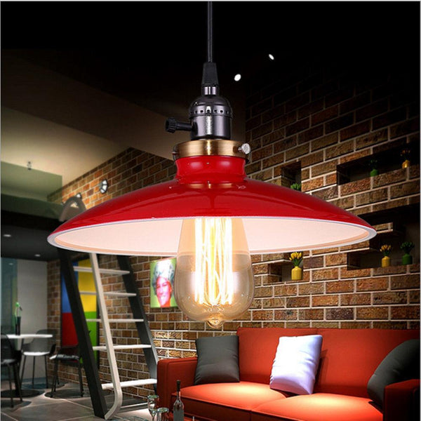Suna – Retro Metal Bell Shade Pendant
