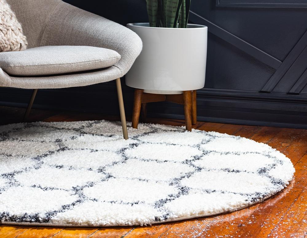 Arles – Patterned Plush Shag Area Rug