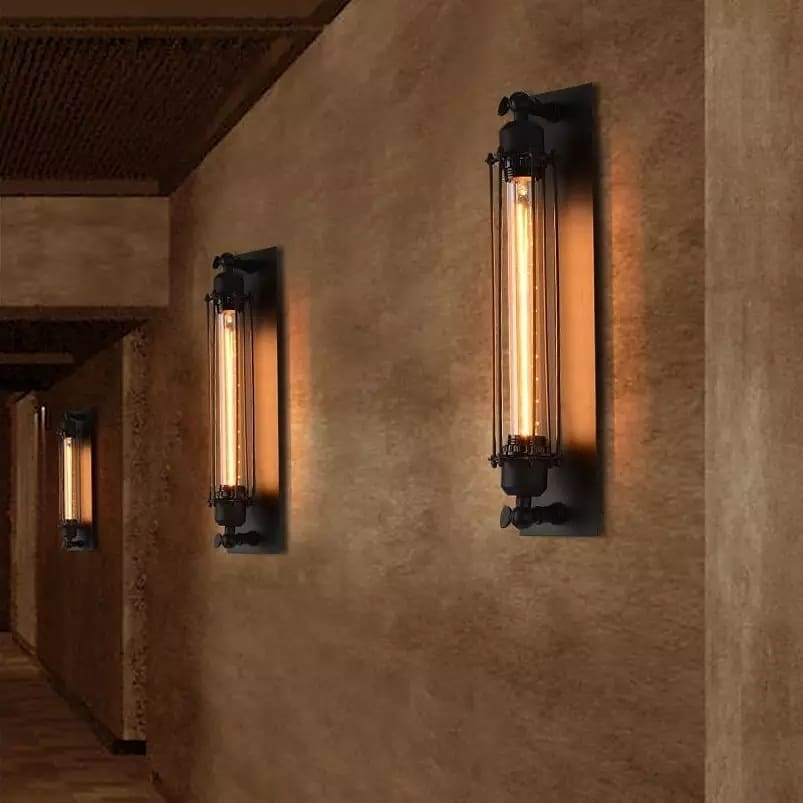 Rothwell – Industrial Iron Bar Wall Sconce