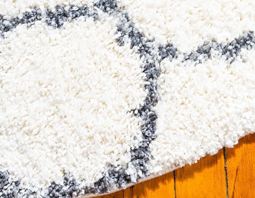 Arles – Patterned Plush Shag Area Rug