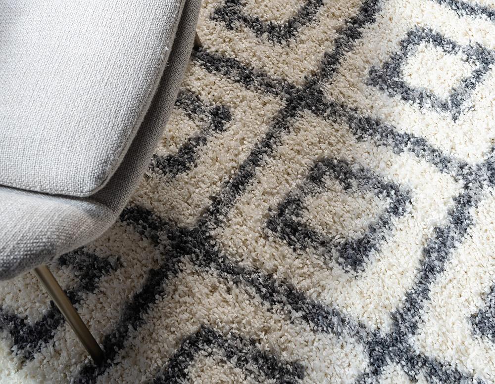 Aubrac – Diamond Lattice Shag Rug