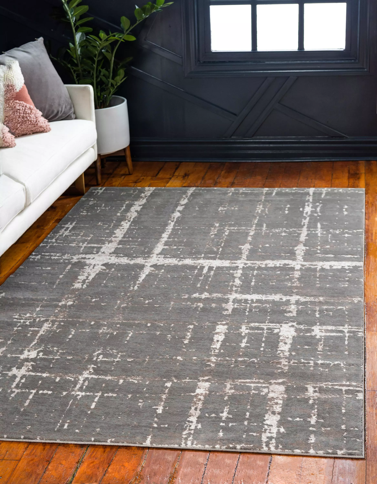 Manon – Distressed-Look Modern Area Rug