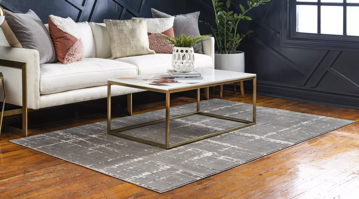 Manon – Distressed-Look Modern Area Rug