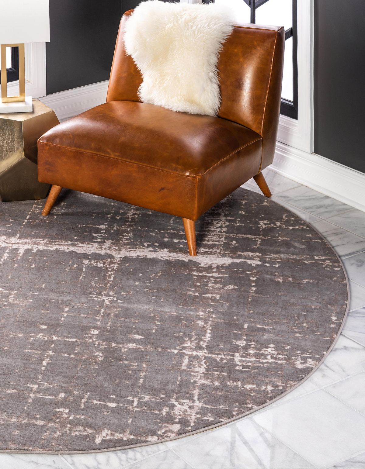 Manon – Distressed-Look Modern Area Rug