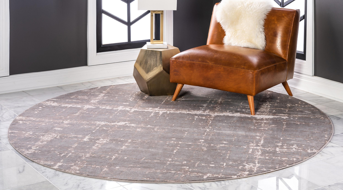 Manon – Distressed-Look Modern Area Rug