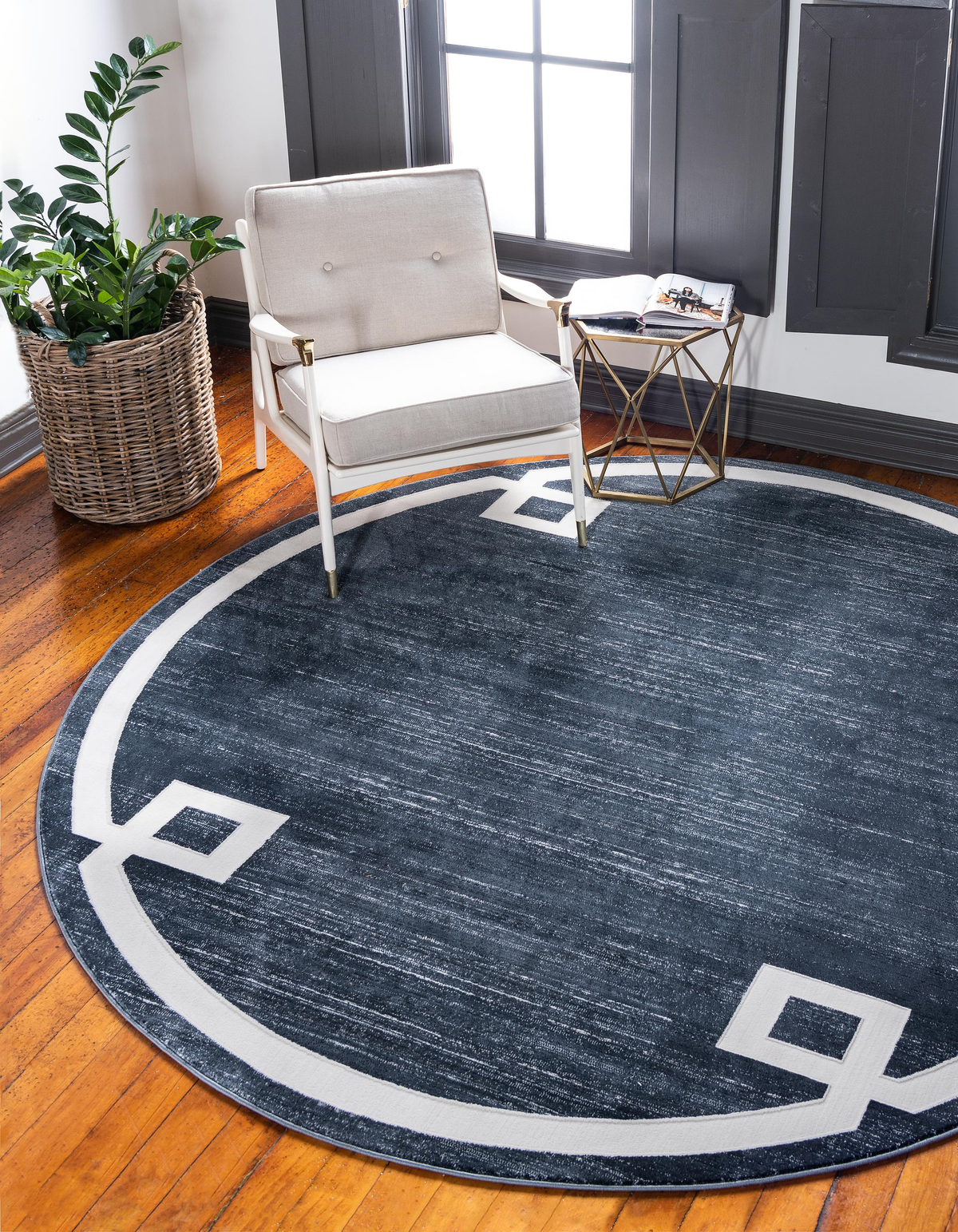 Reims – Bordered European-Style Area Rug