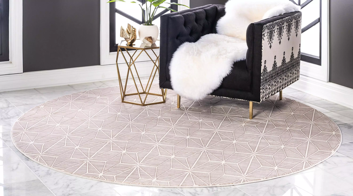 Elodie – Geometric Pattern Modern Rug