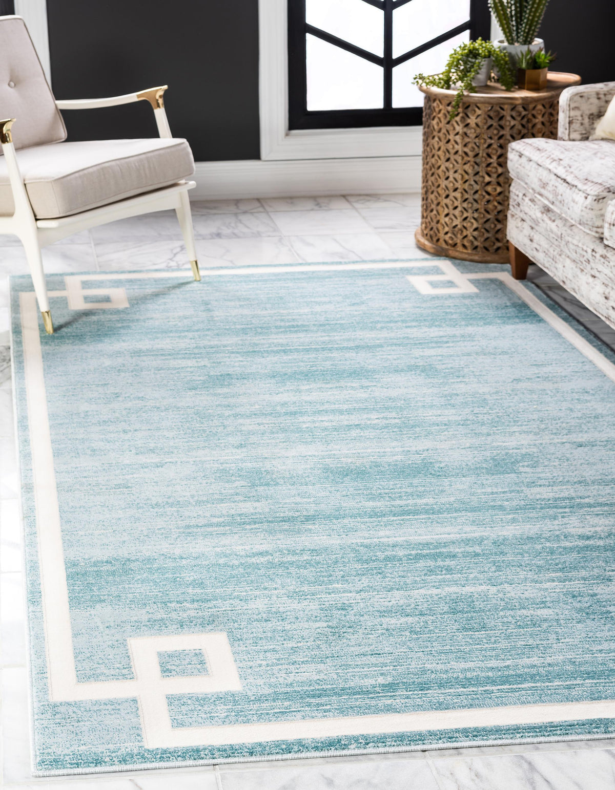 Reims – Bordered European-Style Area Rug