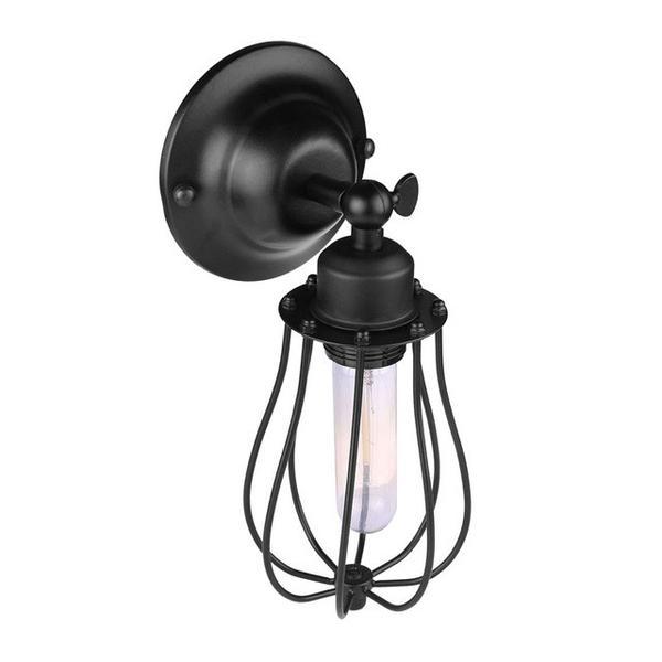 Thurlow – Industrial Droplet Cage Wall Light