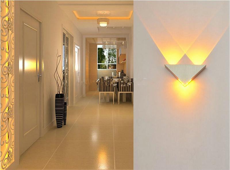 Holt – Triangular Crystal LED Wall Light