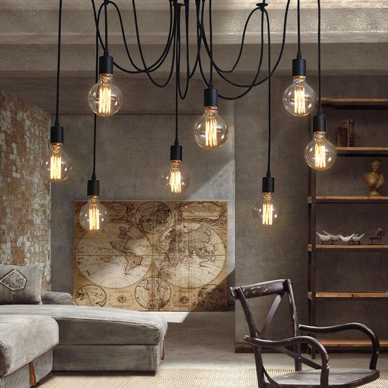 Stanton – Multi-Arm Spider Cable Chandelier