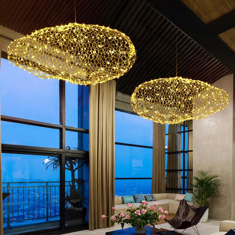 Kumo – Starlit Iron Cloud Ceiling Light