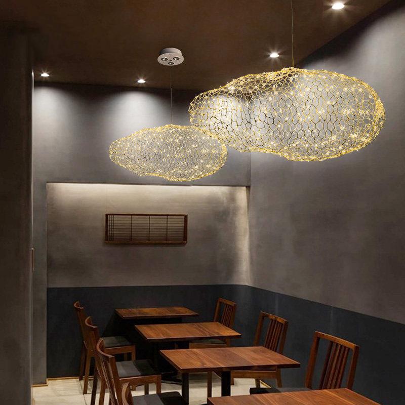 Kumo – Starlit Iron Cloud Ceiling Light