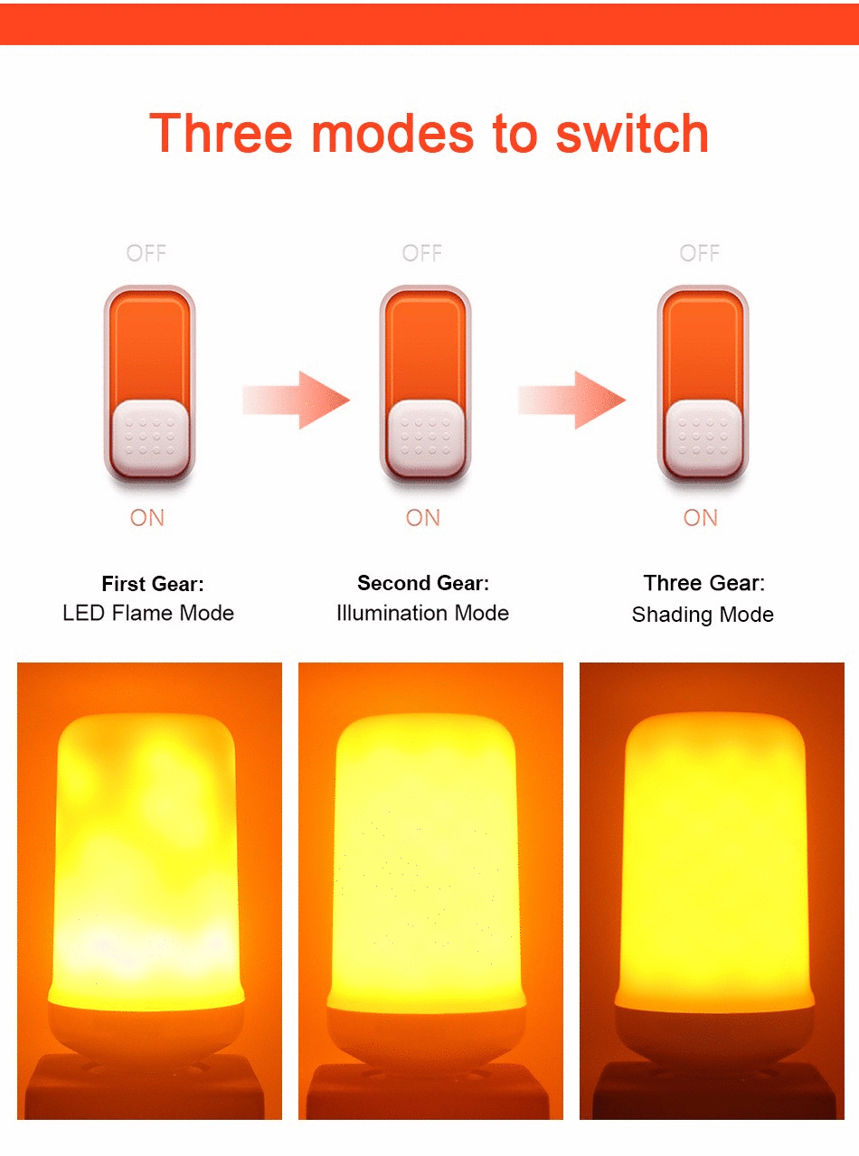 Starling – Flickering Flame-Effect LED Bulb