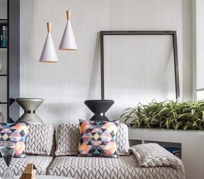 Slate – Aluminium Pendant Light in Three Shapes