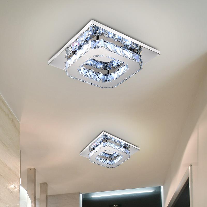 Glacier – Crystal LED Flush Ceiling Light
