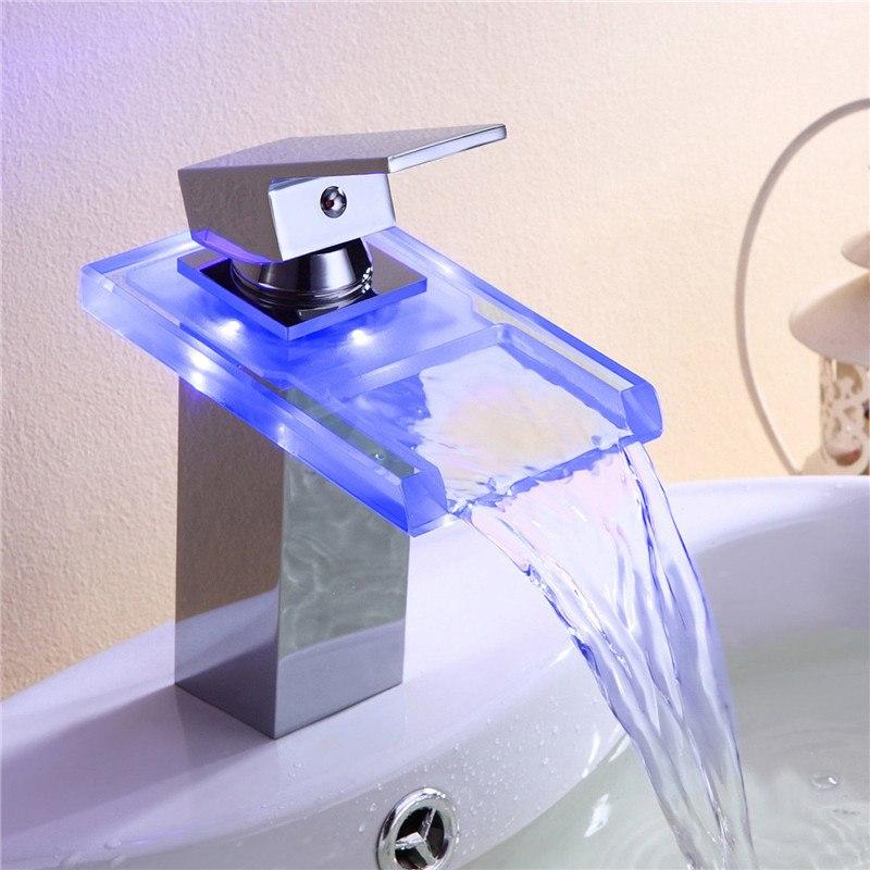 Tamarisk – Colour-Changing LED Basin Tap