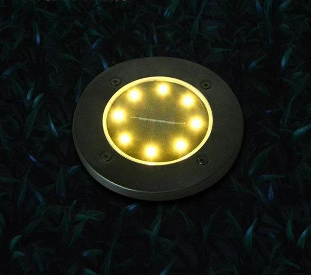 Tsuki – Solar Round Ground Path Light