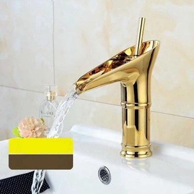 Ashby – Brass Waterfall Basin Mixer Tap