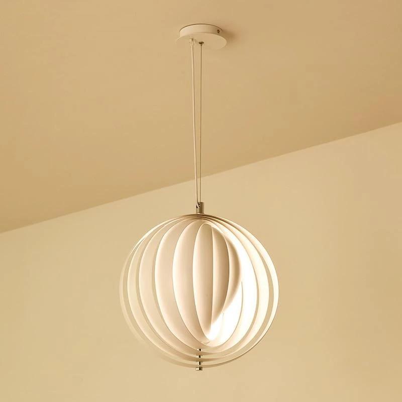 Cupola – Vintage-Style Wood & Iron Dome Pendant