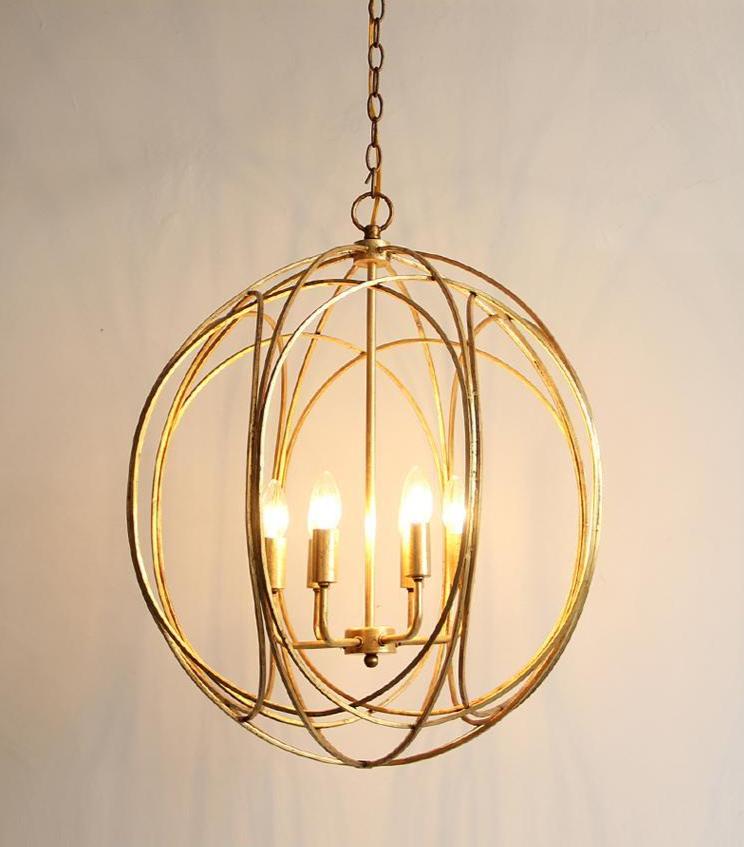 Verrier – Multi-Light Metal Cage Pendant