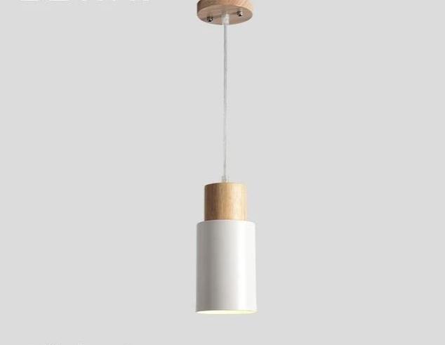 Lintel – Slim Nordic Wood & Iron Linear Pendant