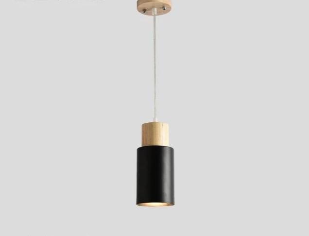Lintel – Slim Nordic Wood & Iron Linear Pendant
