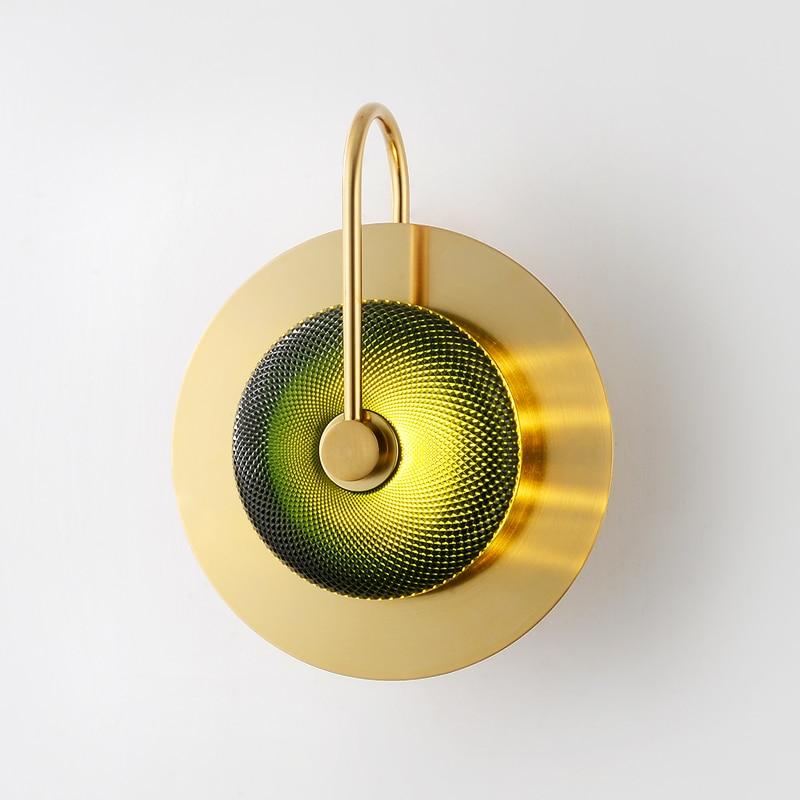 Halo – Circular Iron Art Deco Wall Light