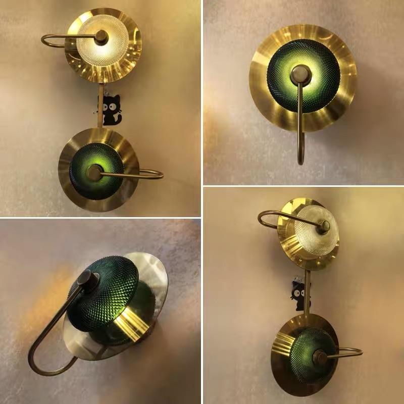 Halo – Circular Iron Art Deco Wall Light