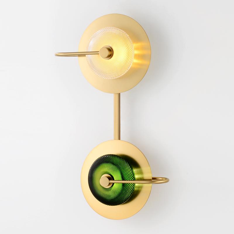 Halo – Circular Iron Art Deco Wall Light