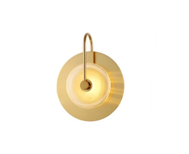 Halo – Circular Iron Art Deco Wall Light