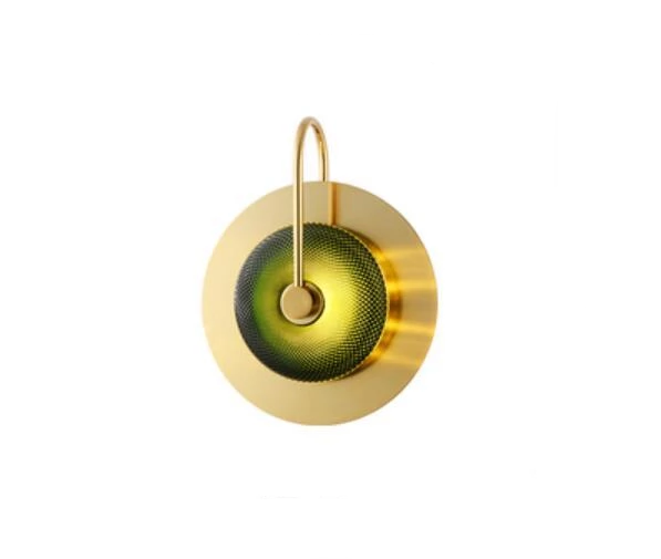 Halo – Circular Iron Art Deco Wall Light