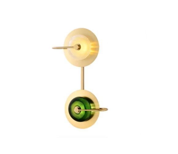 Halo – Circular Iron Art Deco Wall Light
