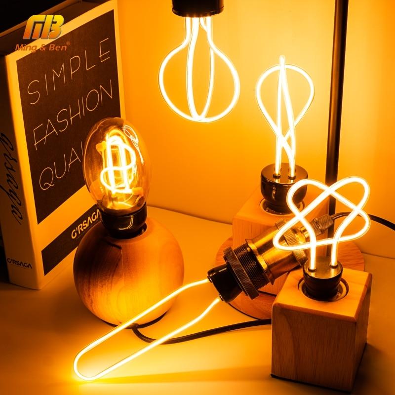 Amber – Vintage-Style E27 LED Filament Bulb