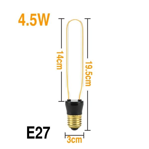 Amber – Vintage-Style E27 LED Filament Bulb