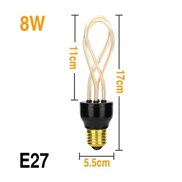 Amber – Vintage-Style E27 LED Filament Bulb