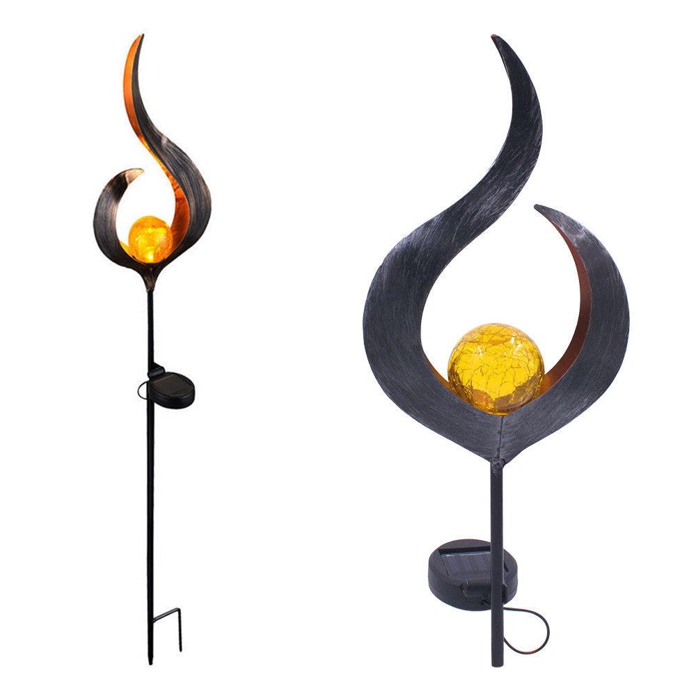 Fenja – Solar Flame-Effect Garden Stake Light