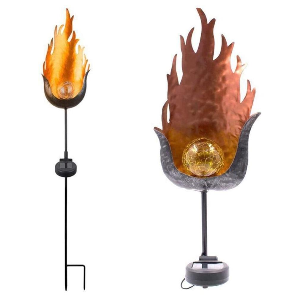 Fenja – Solar Flame-Effect Garden Stake Light